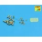 Somke discharges for Russian Tanks - Aber Models R-36
