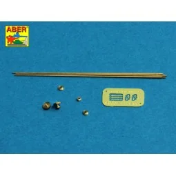 German 2m aerials with rings x 3 - Aber Models R-42 2