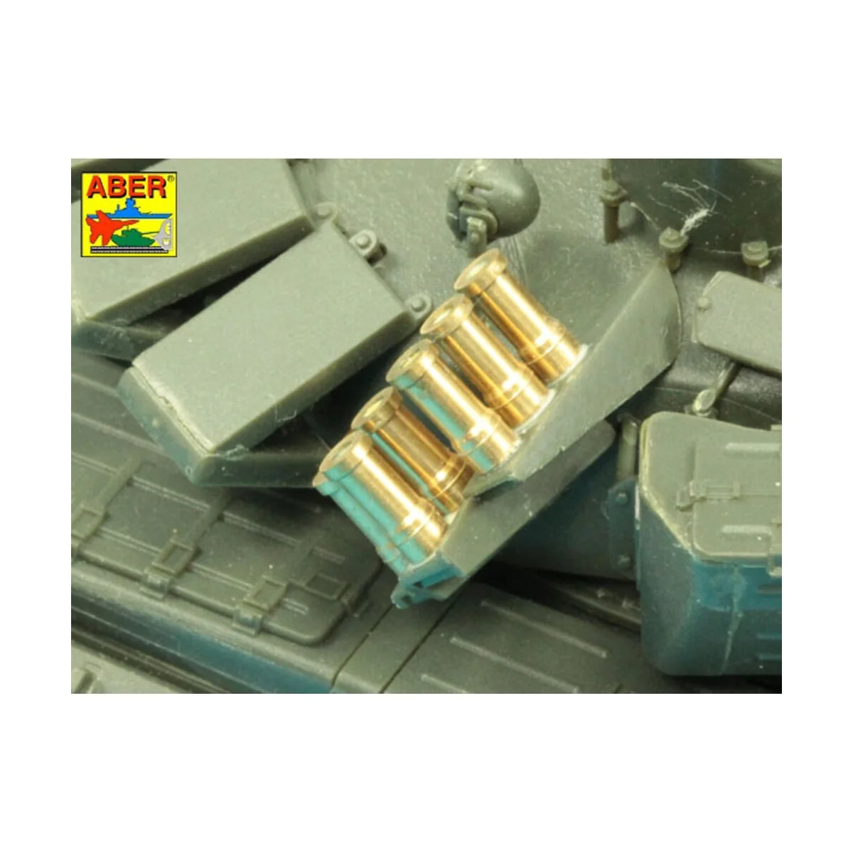 Somke discharges for Russian Tanks - Aber Models R-36