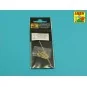Set of 2 NATO antennas with mount bases - Aber Models R-44