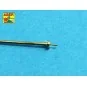 German 2m aerials with rings x 3 - Aber Models R-42