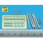 barrels for US Fletcher Clas Destroyer, 1/144 - Aber Models RE1:144...