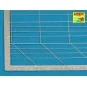 Railing four horizontal bars, 1/100 - Aber Models RE-100-04