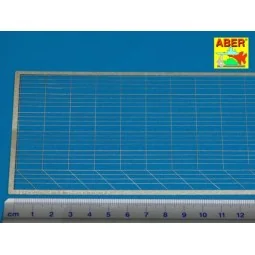Railing four horizontal bars, 1/100 - Aber Models RE-100-04 2