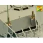 Set of 2 NATO antennas with mount bases - Aber Models R-44