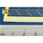 Ships railing -five horizontal bars, 1/150 - Aber Models RE-150-02
