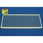 Ships railing -five horizontal bars, 1/150 - Aber Models RE-150-02