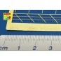 Railing 3 bar, horizontal, 1/150 - Aber Models RE-150-01