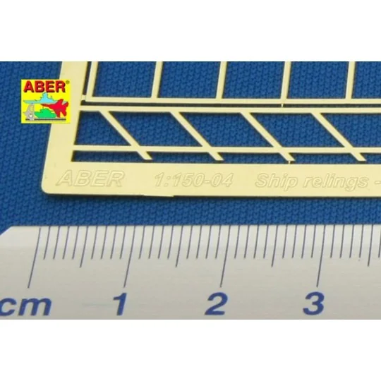 Ships railing -window type, 1/150 - Aber Models RE-150-04