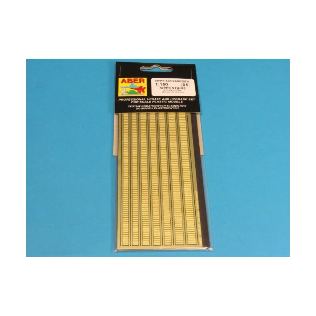 Ships stairs -anti -slip surface, 1/150 - Aber Models RE-150-05