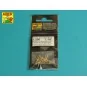 Set of 20 pcs 40 mm Bofors Mk.1 barrels for US Navy ships, 1/200 - ...