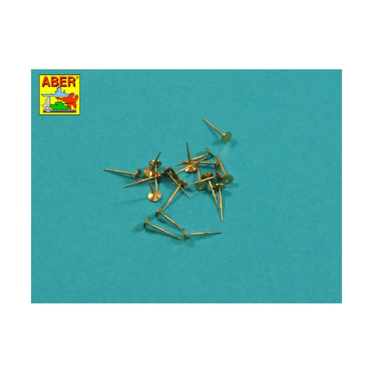 Set of 20 pcs 40 mm Bofors Mk.1 barrels for US Navy ships, 1/200 - ...