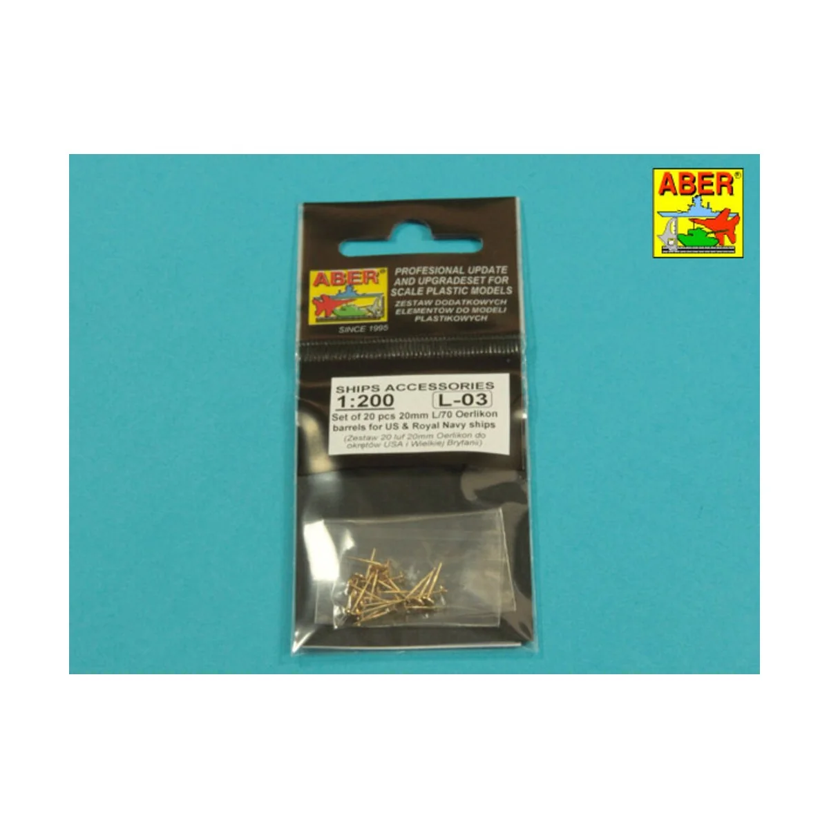 Set of 20 pcs 20 mm L/70 Oerlikon Mk.10 barrels for US Navy ships, ...