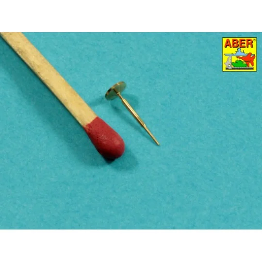 Set of 20 pcs 40 mm Bofors Mk.1 barrels for US Navy ships, 1/200 - ...