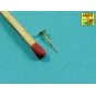 Set of 20 pcs 40 mm Bofors Mk.1 barrels for US Navy ships, 1/200 - ...