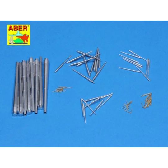 Set of barrels for Bismarck, 1/200 - Aber Models RE-200 L04