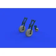Pe-2 wheels for ZVEZDA - Eduard Accessories 648719