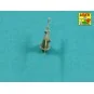 Set of 20 pcs 40 mm Bofors Mk.1 barrels for US Navy ships, 1/200 - ...