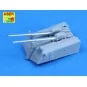 Set of barrels for Bismarck, 1/200 - Aber Models RE-200 L04