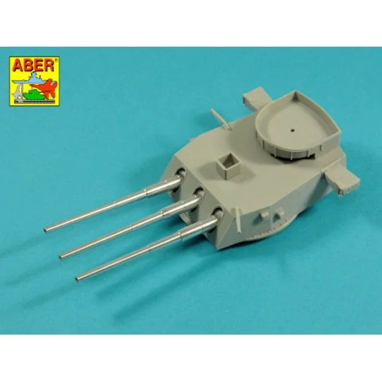 Main Armament for US battleship Iova or Missouri 406mm x9, 127mm x2...
