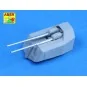 Set of barrels for Bismarck, 1/200 - Aber Models RE-200 L04
