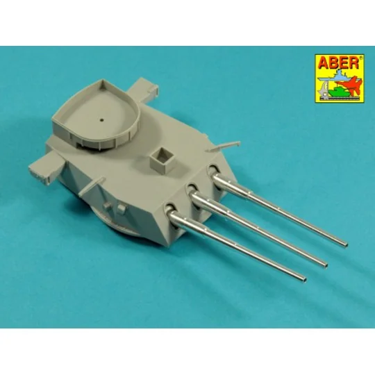 Main Armament for US battleship Iova or Missouri 406mm x9, 127mm x2...