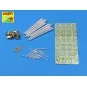Set of barrels for HMS Rodney or Nelson, 1/200 - Aber Models RE-200...