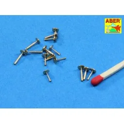 Set of barrels for pom-pom AA gun, 1/200 - Aber Models RE-200 L06