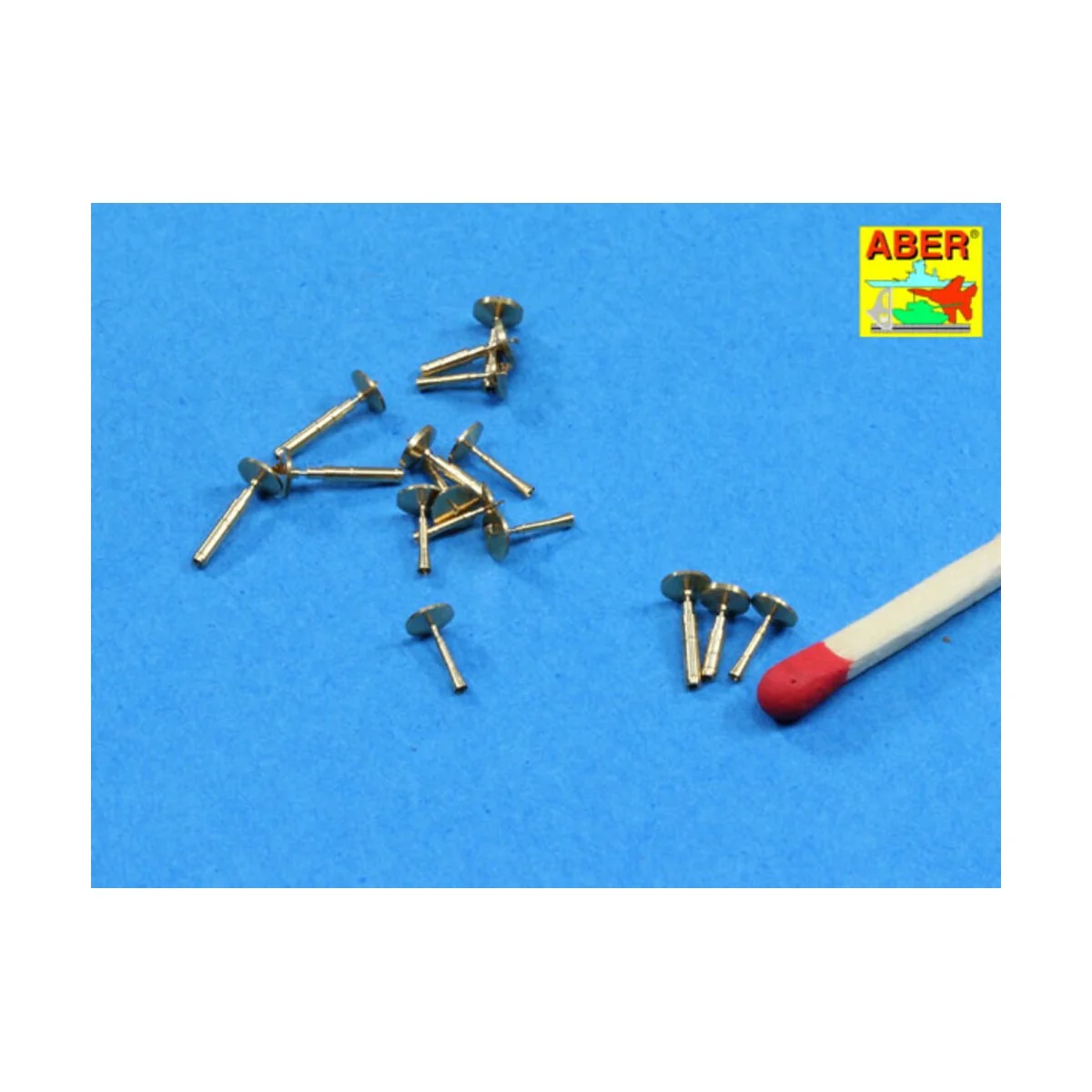 Set of barrels for pom-pom AA gun, 1/200 - Aber Models RE-200 L06