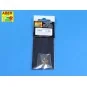 Set of barrels for pom-pom AA gun, 1/200 - Aber Models RE-200 L06