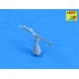 Set of barrels for Bismarck, 1/200 - Aber Models RE-200 L04