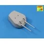 Set of barrels for HMS Rodney or Nelson, 1/200 - Aber Models RE-200...