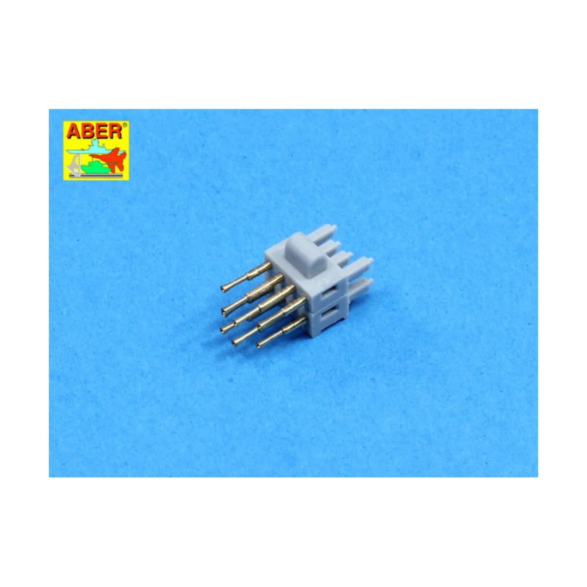 Set of barrels for pom-pom AA gun, 1/200 - Aber Models RE-200 L06