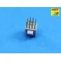 Set of barrels for pom-pom AA gun, 1/200 - Aber Models RE-200 L06