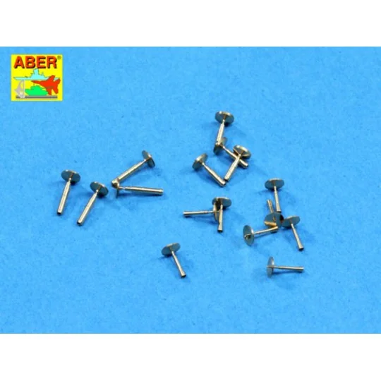 Set of barrels for pom-pom AA gun, 1/200 - Aber Models RE-200 L06