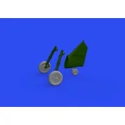 Bf 109G-4 wheels for EDUARD - Eduard Accessories 648720