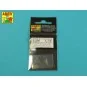 Set of 20 pcs 20 mm L/65 barrels C/38 for German ships, 1/200 - Abe...