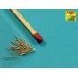 Set of 20 pcs 20 mm L/65 barrels C/38 for German ships, 1/200 - Abe...