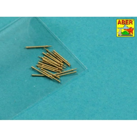 Set of 20 pcs 20 mm L/65 barrels MG C/30 for German ships, 1/200 - ...