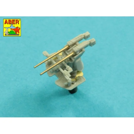 Set of 16 pcs 37 mm L/83 barrels SK C/30 for German ships, 1/200 - ...