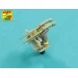 Set of 16 pcs 37 mm L/83 barrels SK C/30 for German ships, 1/200 - ...
