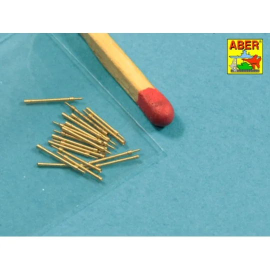 Set of 20 pcs 20 mm L/65 barrels MG C/30 for German ships, 1/200 - ...