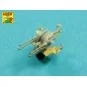 Set of 20 pcs 20 mm L/65 barrels C/38 for German ships, 1/200 - Abe...