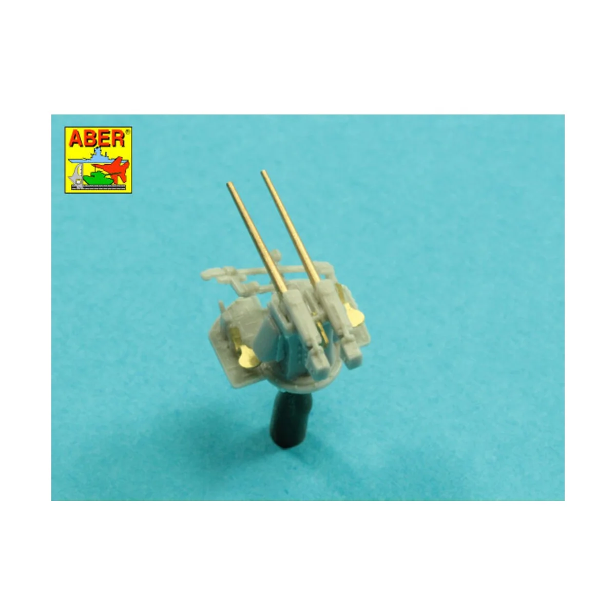 Set of 16 pcs 37 mm L/83 barrels SK C/30 for German ships, 1/200 - ...