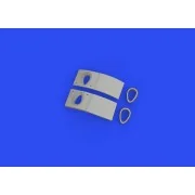 A6M2 exhausts PRINT for EDUARD - Eduard Accessories 648722