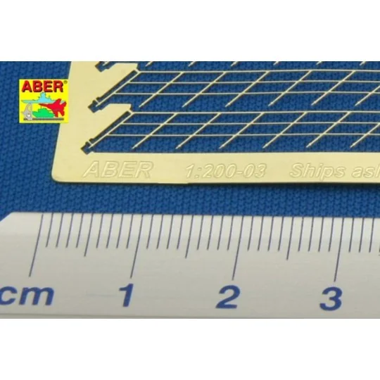 Aslant railing 45, 1/200 - Aber Models RE-200-03