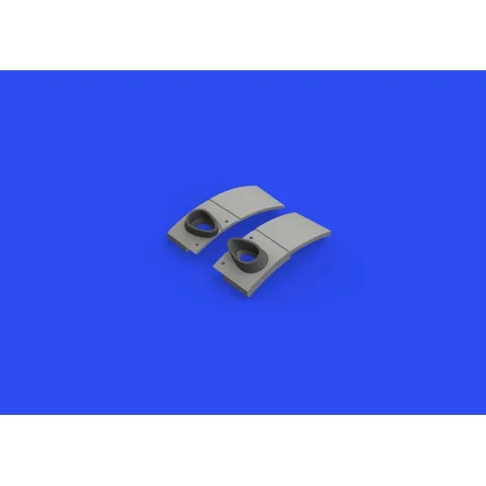 A6M2 exhausts PRINT for EDUARD, 1/48 - Eduard Accessories 648722 A6M2 exhausts PRINT for EDUARD, 1/48 - Eduard Accessories 648722