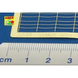 Chain railing 3 horizontal, 1/200 - Aber Models RE-200-02 2