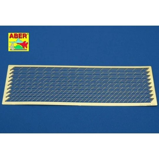 Aslant railing 45, 1/200 - Aber Models RE-200-03