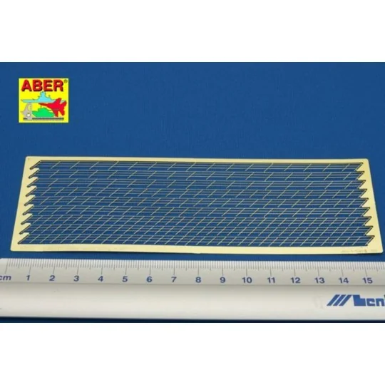 Aslant railing 45, 1/200 - Aber Models RE-200-03